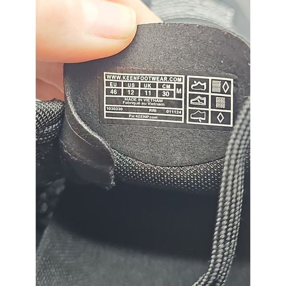 Keen WK500 Walking Shoe x Engineered Garments Size 12 Black Mens main image 4